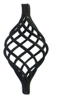 Easy To Weld Ornamental Iron Parts Forged Wrought Iron Baskets / Bird Nest