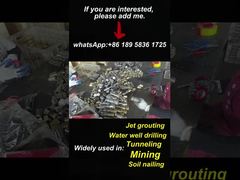 Ondergrondse mijnbouw Uitbreiding Shell Rock Bolts