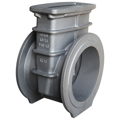 Industrial Parts Flanged Gate Valve Body Casting Flow Controlling DIN Pn16