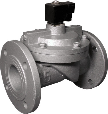 1.5" 2" 2.5"  DN100 Water Solenoid Valve Cast Iron Two Port Two Position Flanged