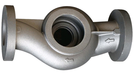 Flow Control Gray Iron Casting Process Cast Iron Pump Housing Painting Customized