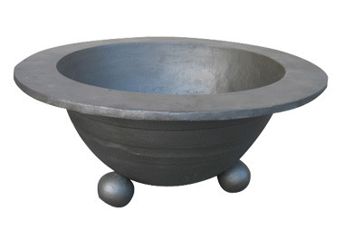 Decorative Ornamental Iron Accessories Metal Cast Iron Flower Pots For Spain Street