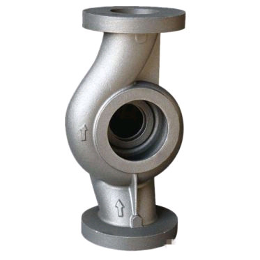 Flow Control Gray Iron Casting Process Cast Iron Pump Housing Painting Customized