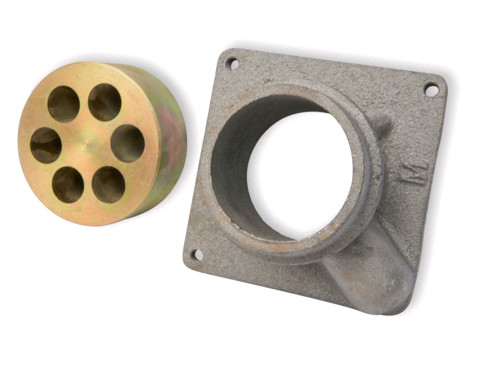 Prestressed Post Tension Anchor Cast Iron Round Anchor Bearing Plate