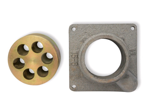 Prestressed Post Tension Anchor Cast Iron Round Anchor Bearing Plate