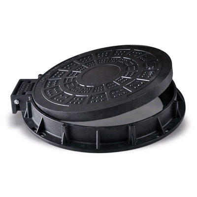 Round Light Duty Cast Iron Manhole Cover 600 x 600 With Frame SGS Approval