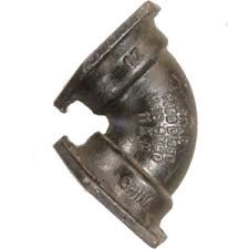 DI AWWA C153 Ductile Iron Pipe Fitting MJXMJ 90 Degree Elbow Bitumen Painting